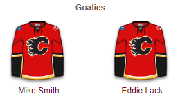 Calgary Flames Goalies 2017-18