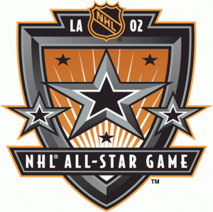 2002 NHL All Star Game Logo - Los Angeles Kings